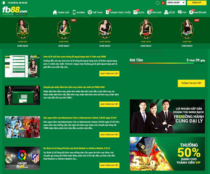 fb88 casino trực tuyến