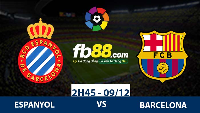 fb88-Soi kèo bóng đá La Liga Espanyol vs Barcelona