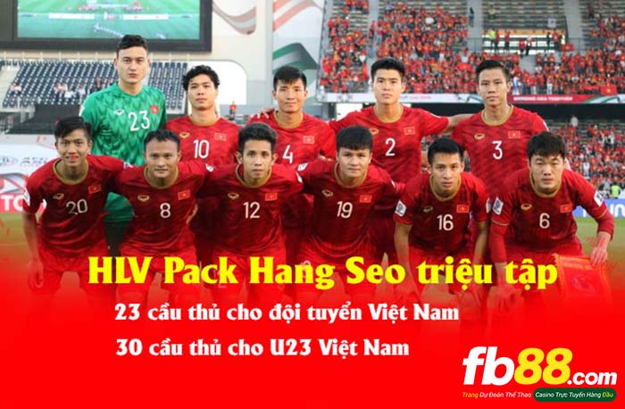 Danh sách cầu thủ Việt Nam tham dự King's Cup 2019