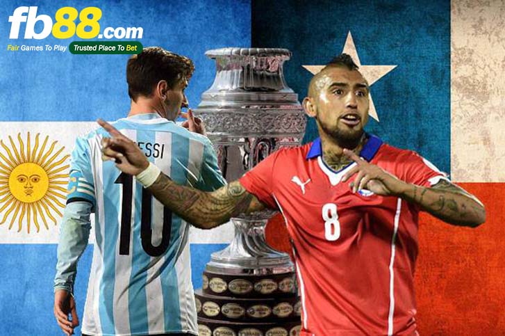 fb88-Soi kèo tài xỉu Argentina vs Chile Copa America 2019