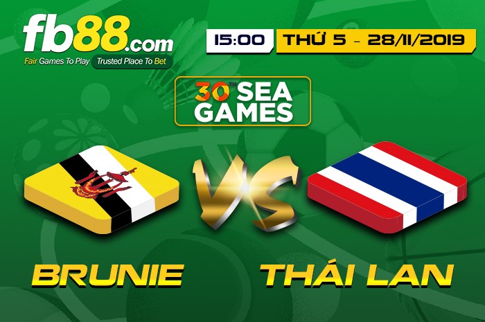 fb88-Nhận định soi kèo Brunie vs Thái Lan Sea Games 2019