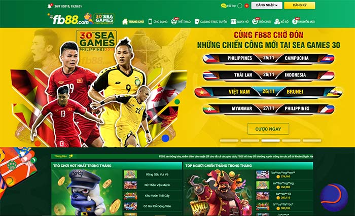 fb88-Tỷ lệ kèo nhà cái sea game 2019