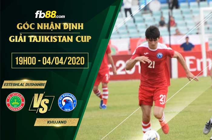 fb88-soi kèo Esteghlal Dushanbe vs Khujand