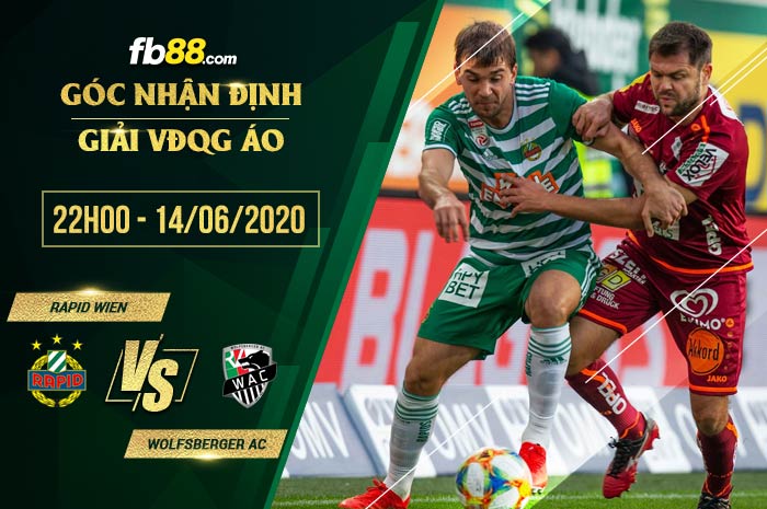 fb88-soi kèo Rapid Wien vs Wolfsberger AC