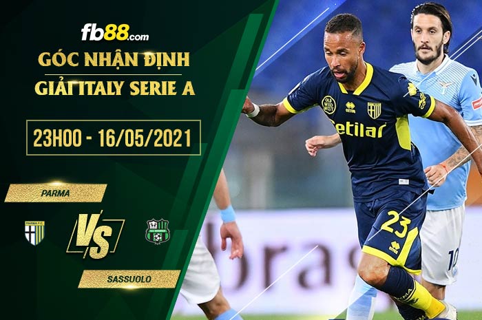 fb88-soi kèo Parma vs Sassuolo