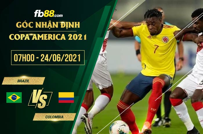 fb88-soi kèo Brazil vs Colombia