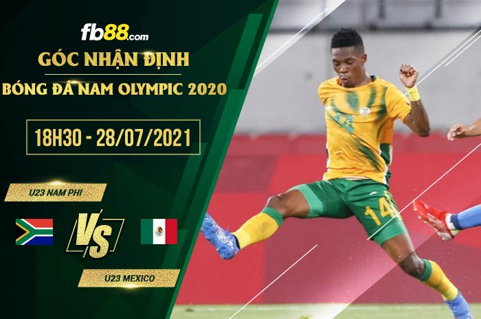 fb88-soi kèo U23 Nam Phi vs U23 Mexico