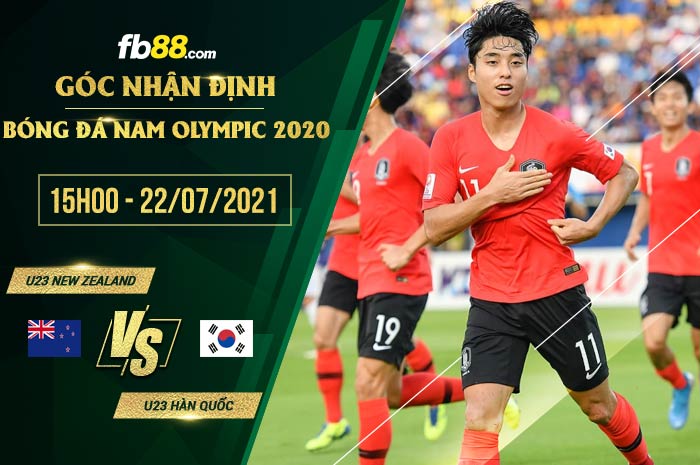 fb88-soi kèo U23 New Zealand vs U23 Han Quoc