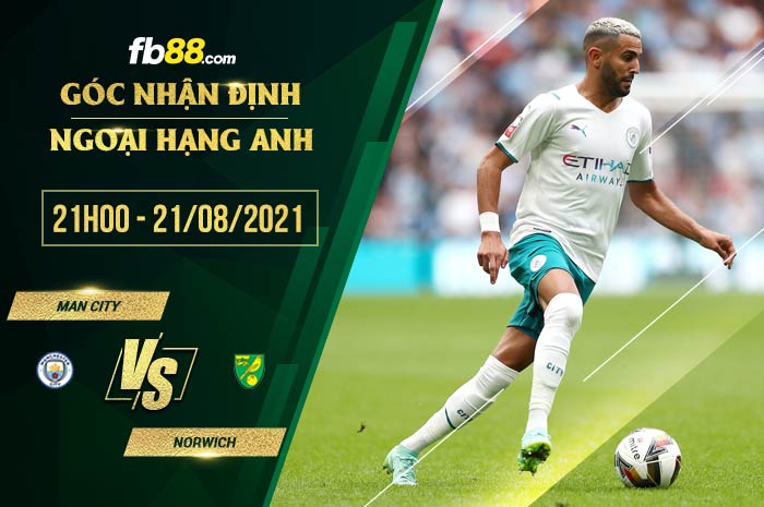 fb88-soi kèo Man City vs Norwich