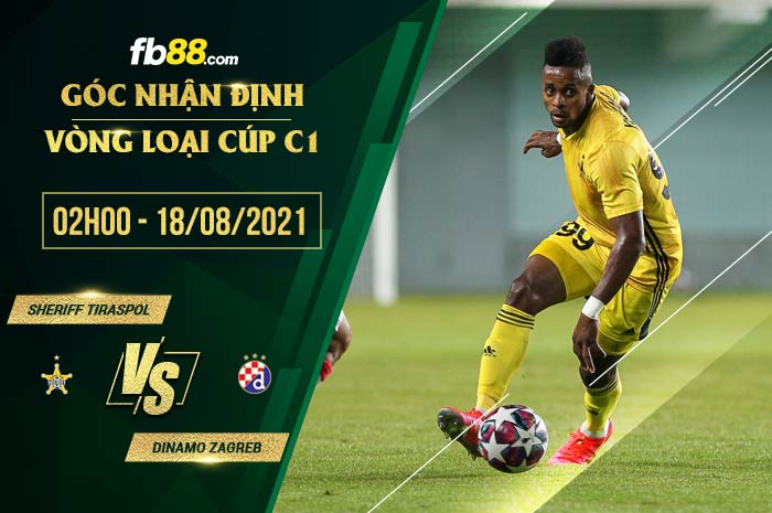 fb88-soi kèo Sheriff Tiraspol vs Dinamo Zagreb