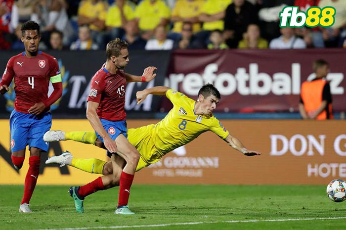 Fb88 bảng kèo trận đấu Czech vs Ukraine