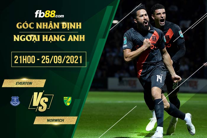 fb88-chi tiết kèo trận đấu Everton vs Norwich