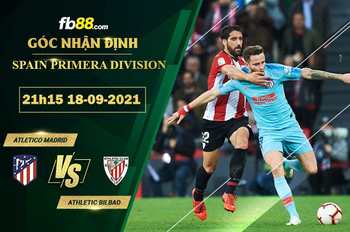 Fb88 soi kèo trận đấu Atletico Madrid vs Athletic Bilbao