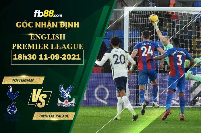 Fb88 soi kèo trận đấu Crystal Palace vs Tottenham