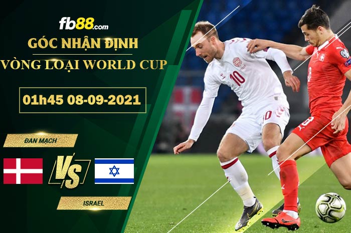 Fb88 soi kèo trận đấu Đan Mạch vs Israel