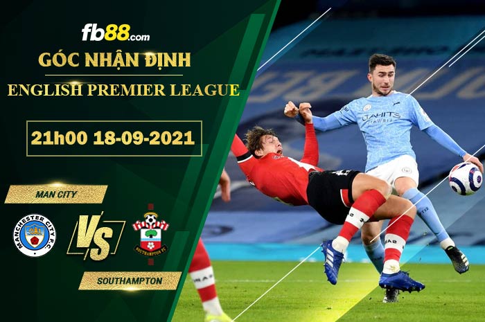 Fb88 soi kèo trận đấu Man City vs Southampton