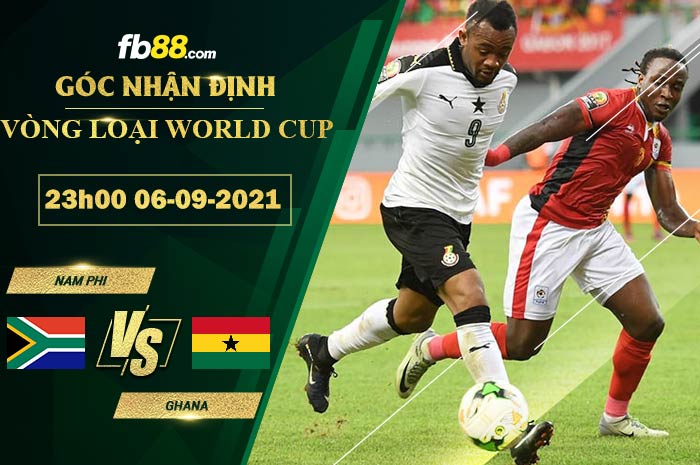 Fb88 soi kèo trận đấu Nam Phi vs Ghana