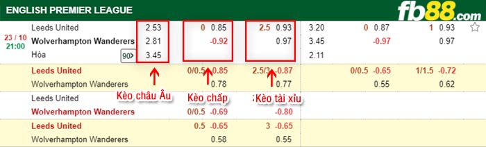 fb88-bảng kèo trận đấu Leeds vs Wolves