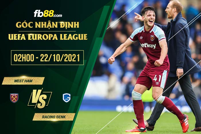 fb88-soi kèo West Ham vs Genk