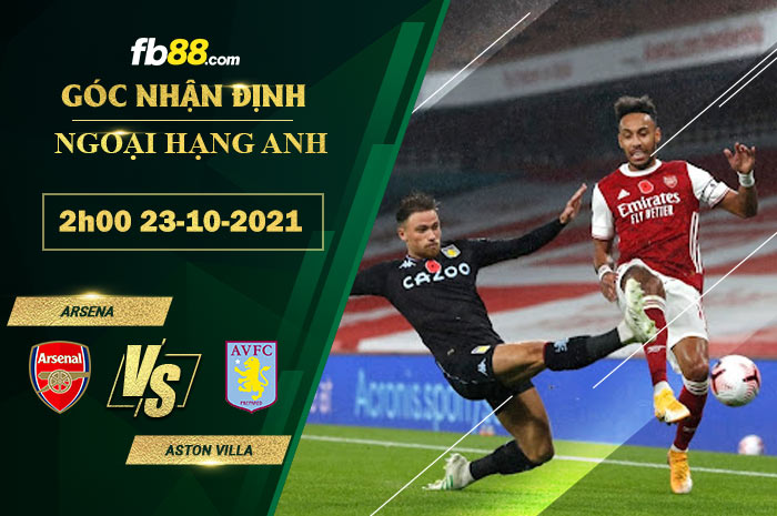 Fb88 soi kèo trận đấu Arsena vs Aston Villa