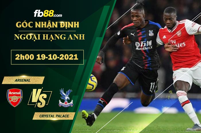 Fb88 soi kèo trận đấu Arsenal vs Crystal Palace