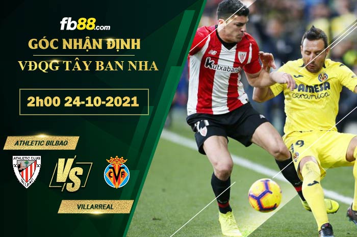 Fb88 soi kèo trận đấu Athletic Bilbao vs Villarreal