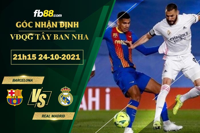 Fb88 soi kèo trận đấu Barcelona vs Real Madrid