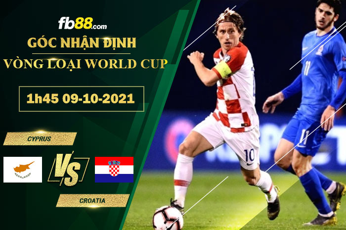 Fb88 soi kèo trận đấu Cyprus vs Croatia