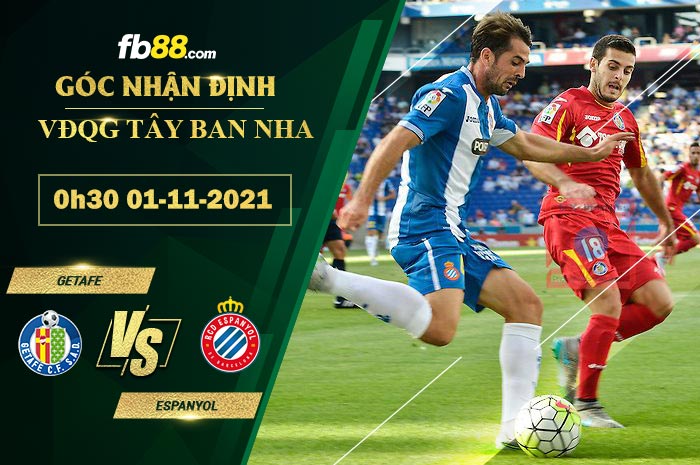 Fb88 soi kèo trận đấu Getafe vs Espanyol