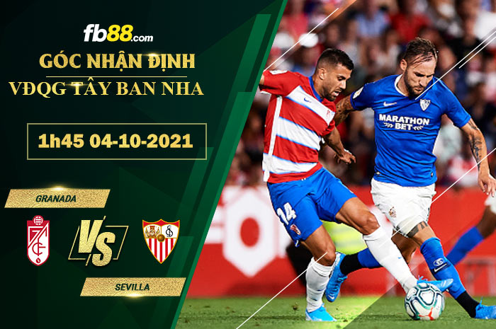 Fb88 soi kèo trận đấu Granada vs Sevilla