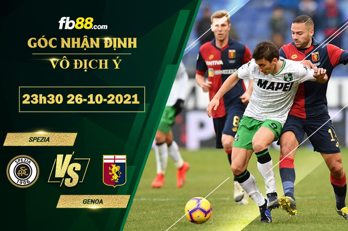 Fb88 soi kèo trận đấu Spezia vs Genoa