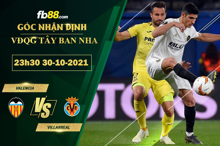 Fb88 soi kèo trận đấu Valencia vs Villarreal