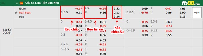 fb88-bảng kèo trận đấu Elche vs Real Betis