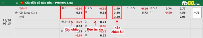 fb88-bảng kèo trận đấu Estoril-Praia vs Santa Clara