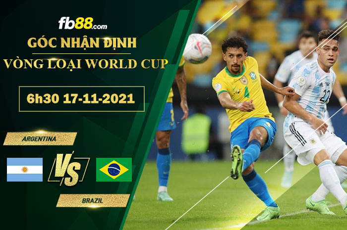 Fb88 soi kèo trận đấu Argentina vs Brazil