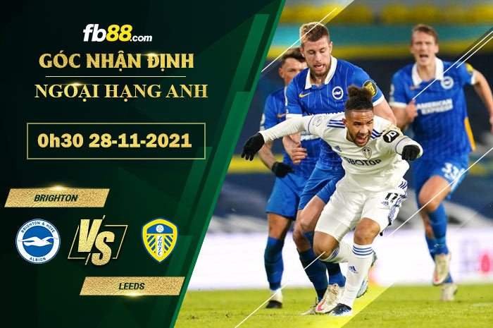 Fb88 soi kèo trận đấu Brighton vs Leeds