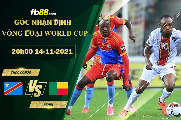 Fb88 soi kèo trận đấu CHDC Congo vs Benin