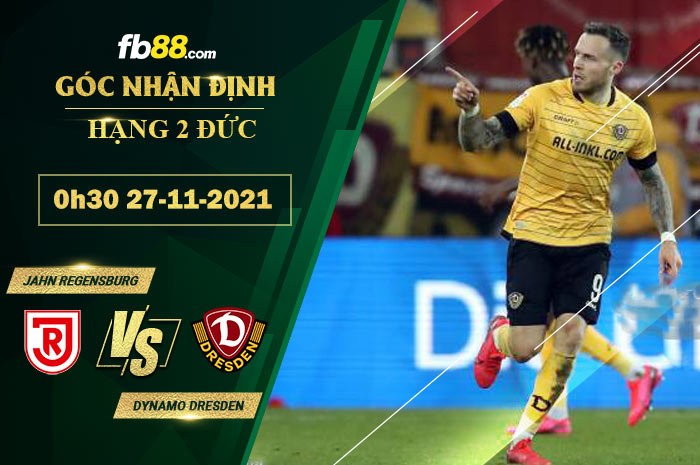 Fb88 soi kèo trận đấu Jahn Regensburg vs Dynamo Dresden