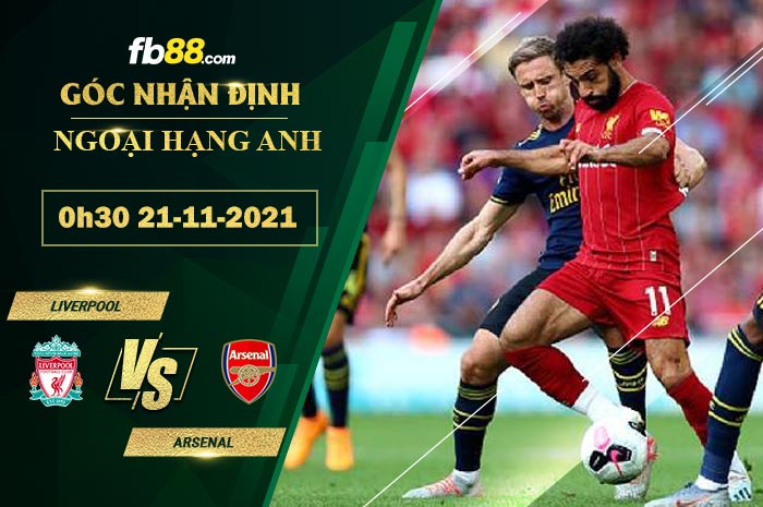 Fb88 soi kèo trận đấu Liverpool vs Arsenal