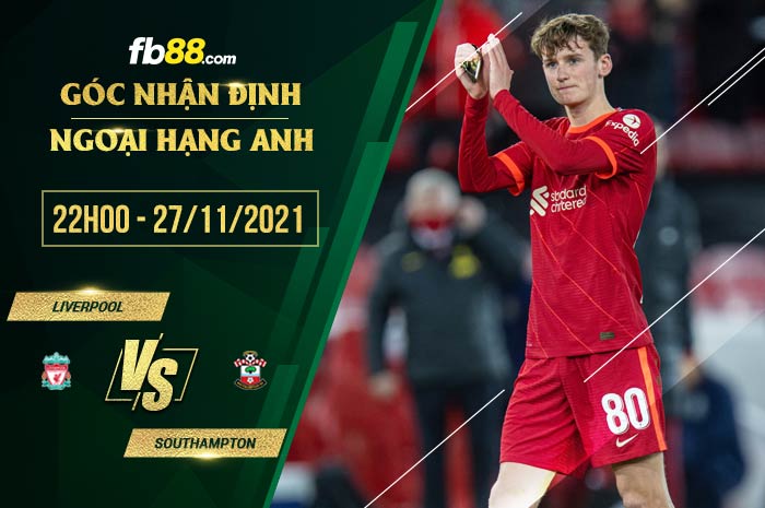 fb88-soi kèo Liverpool vs Southampton