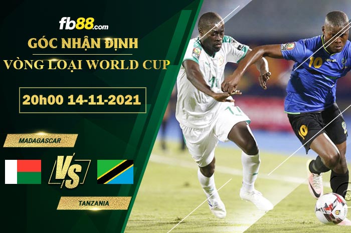 Fb88 soi kèo trận đấu Madagascar vs Tanzania