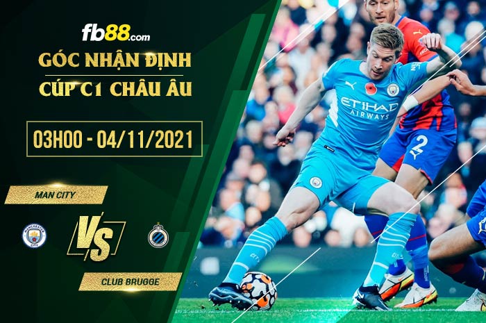 fb88-soi kèo Man City vs Club Brugge