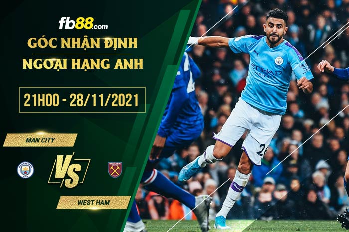 fb88-soi kèo Man City vs West Ham