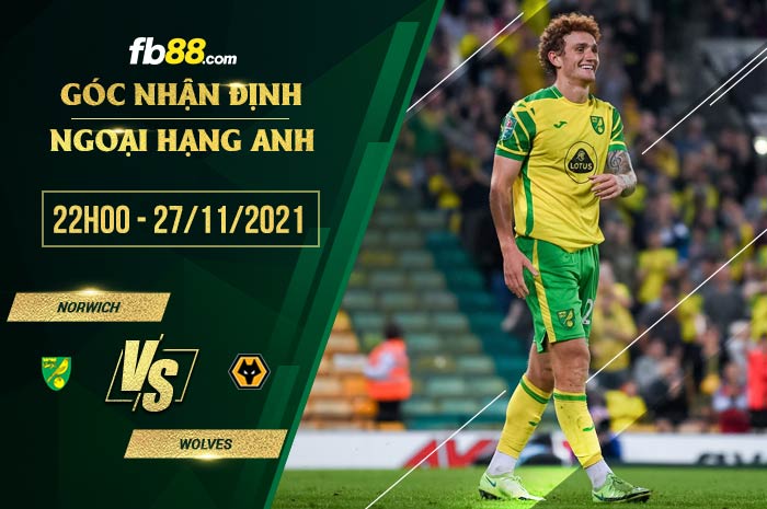 fb88-soi kèo Norwich vs Wolves