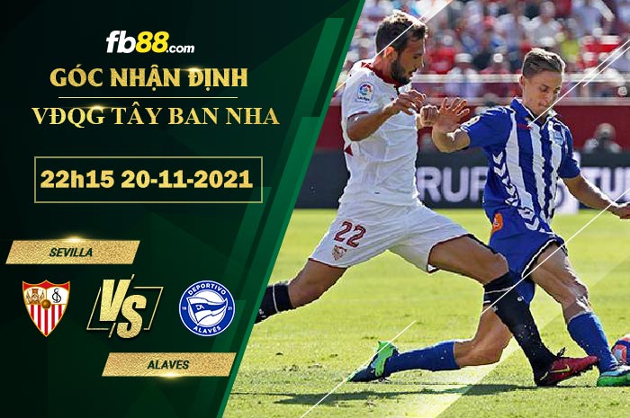 Fb88 soi kèo trận đấu Sevilla vs Alaves