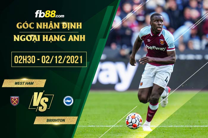 fb88-soi kèo West Ham vs Brighton