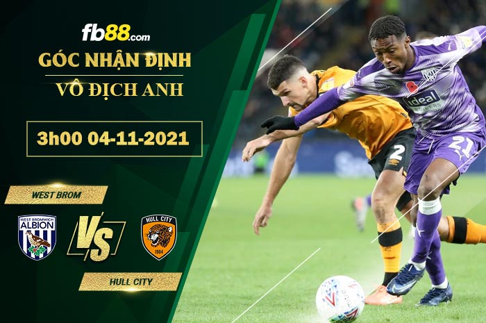 Fb88 soi kèo trận đấu West Brom vs Hull City