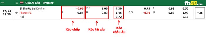 fb88-bảng kèo trận đấu El Sharqia vs Pharco