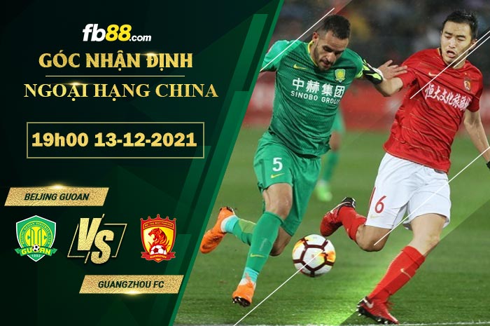 Fb88 soi kèo trận đấu Beijing Guoan vs Guangzhou FC