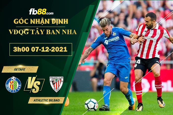 Fb88 soi kèo trận đấu Getafe vs Athletic Bilbao